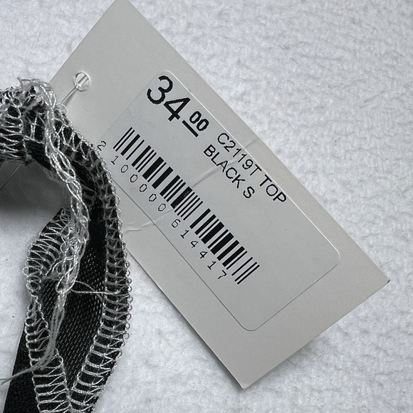 Shop SXC Sheer Mesh Halter Tie Front Top Black Small Y2K Clubwear Fairycore Crop - Picture 5 of 8